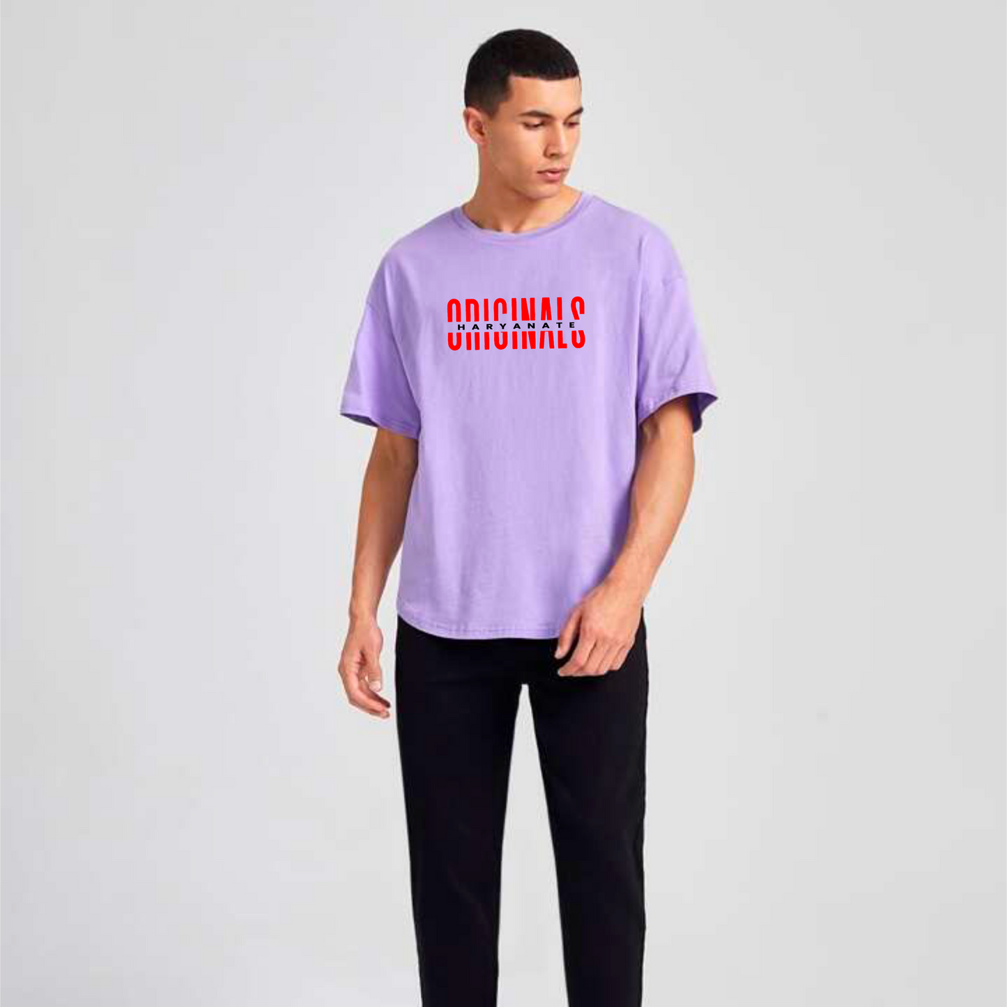 HaryanaTe_Originals_Oversized_Tee Lavender Mens