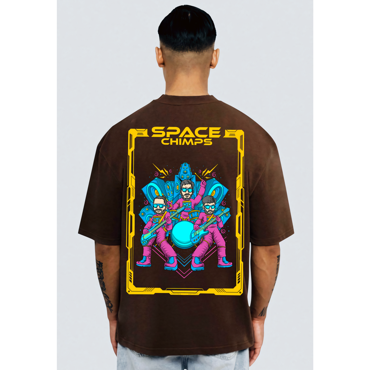 Space Chimps Oversized T-Shirt