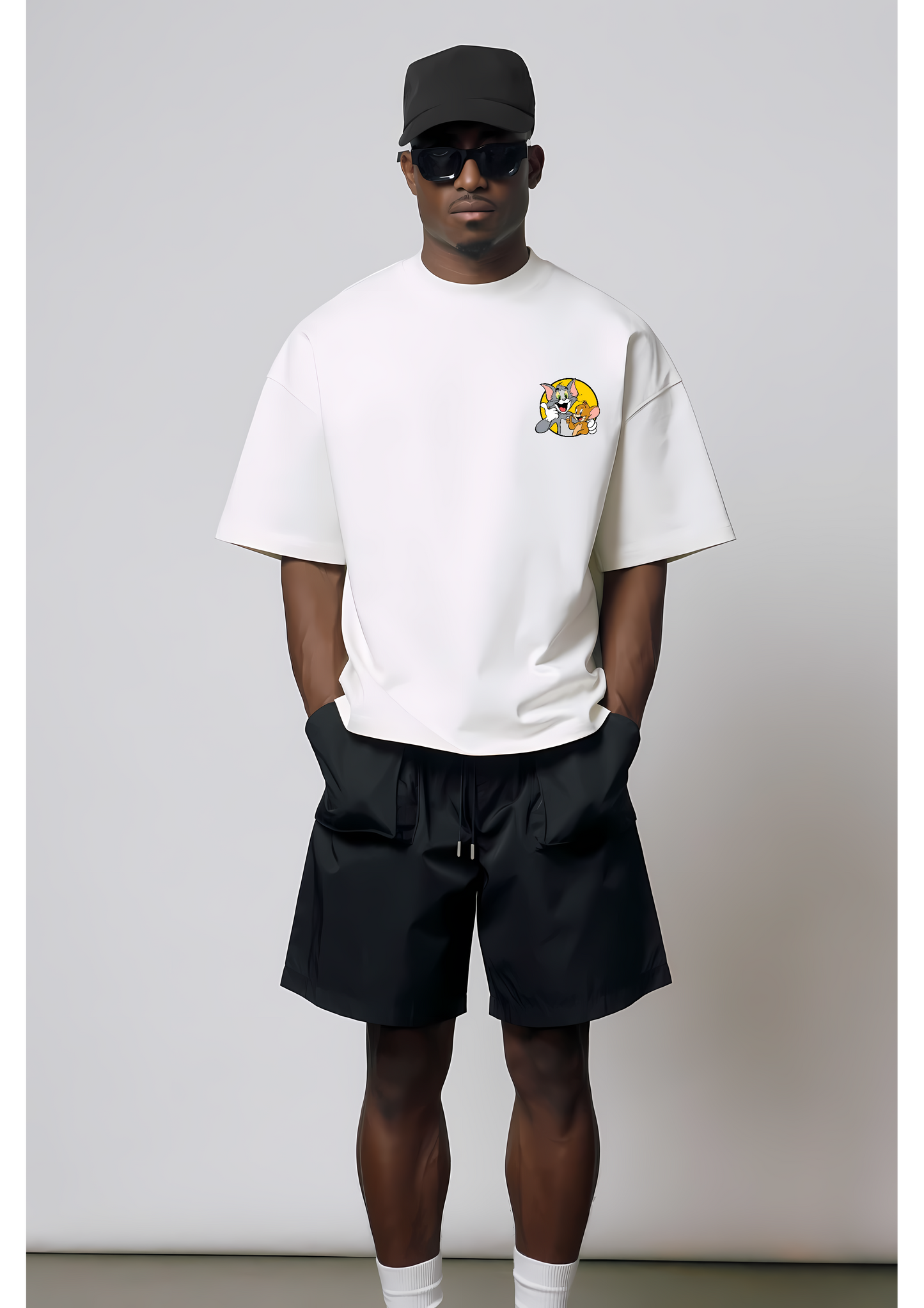 Tom and Jerry Oversized T-Shirt