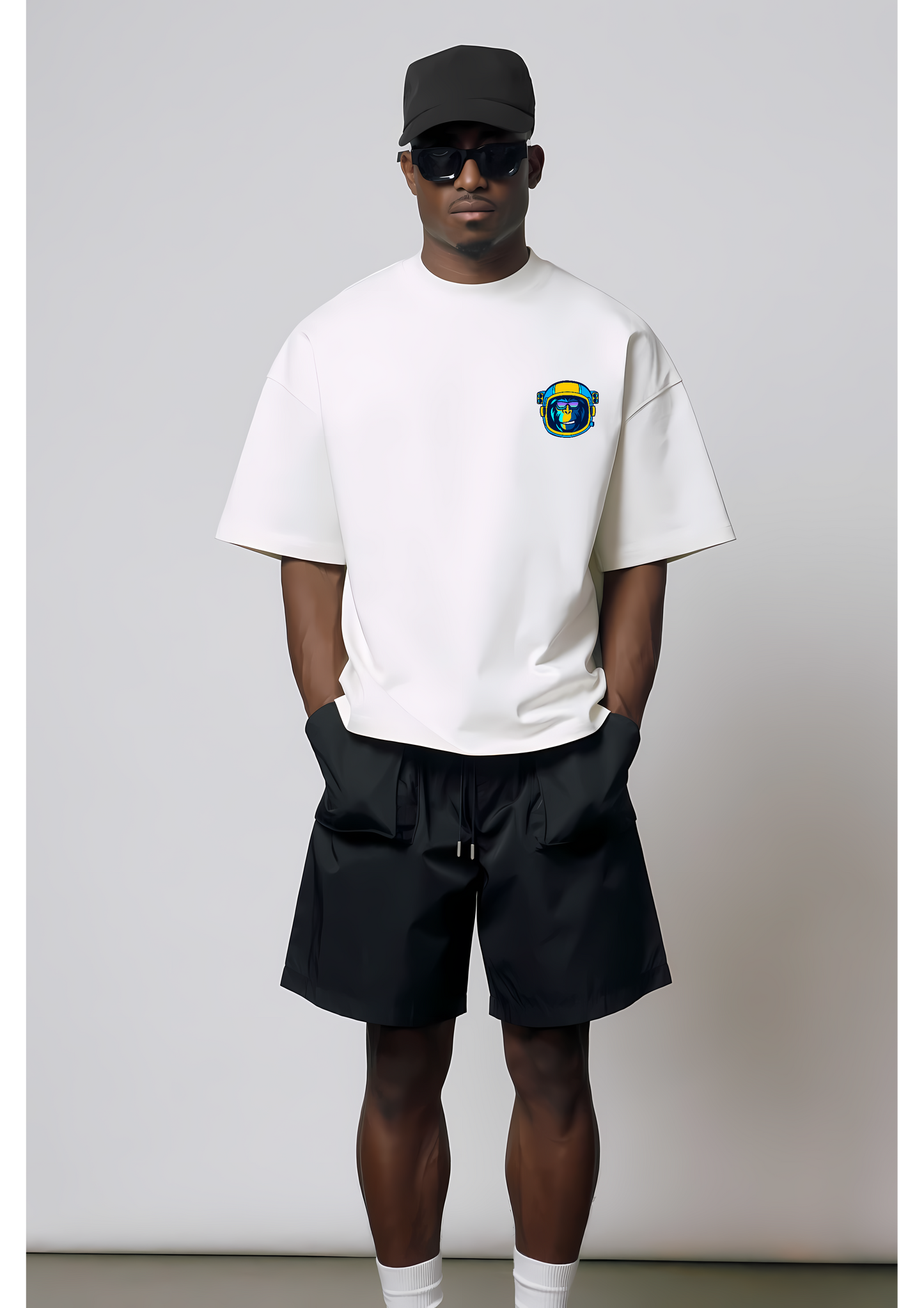 Space Chimps Oversized T-Shirt