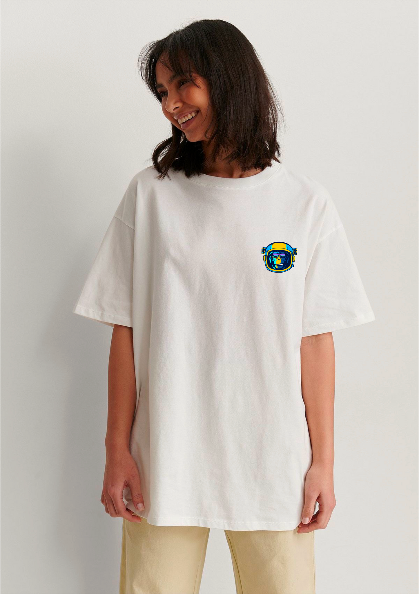 Space Chimps Oversized T-Shirt
