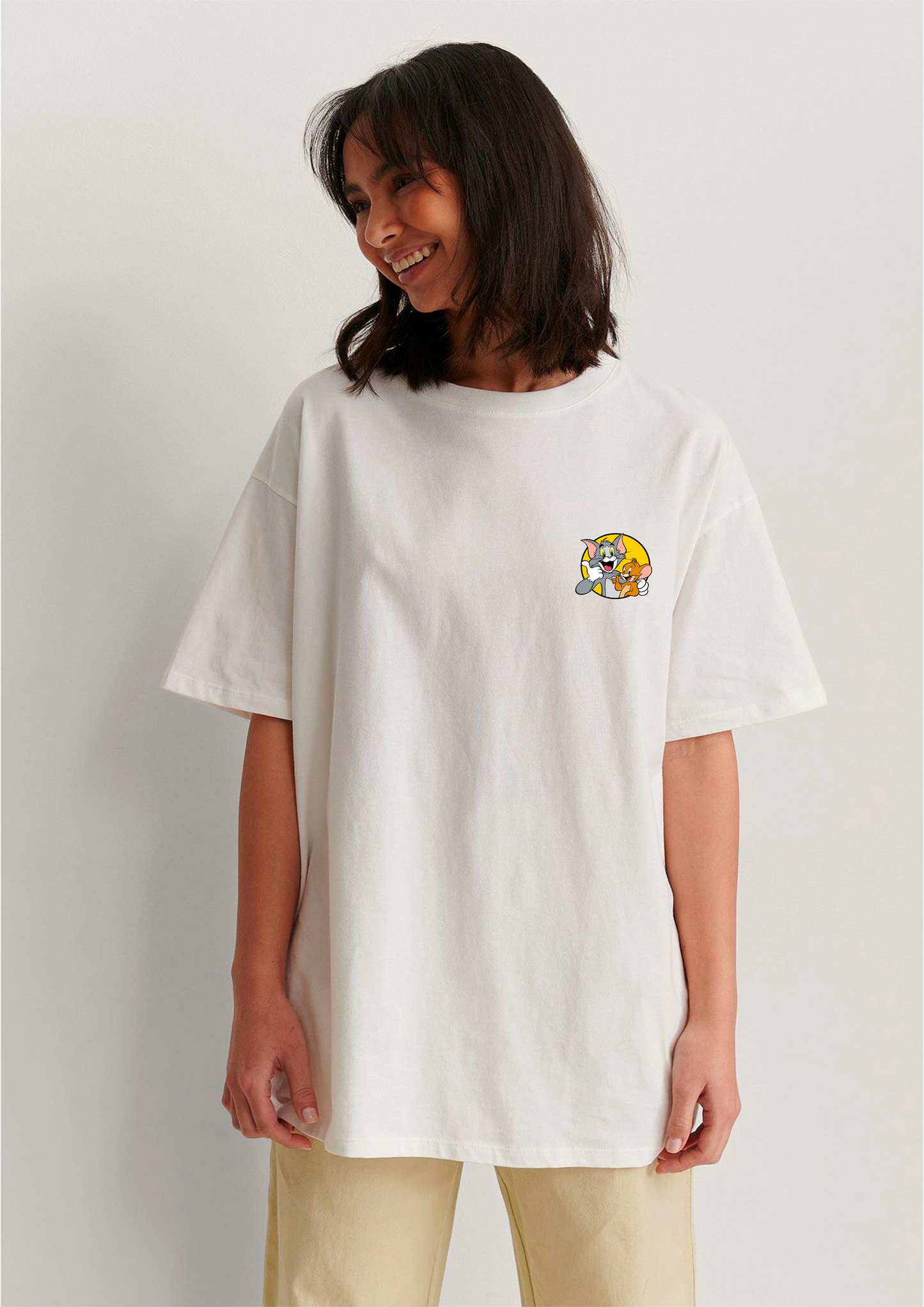 Tom and Jerry Oversized T-Shirt