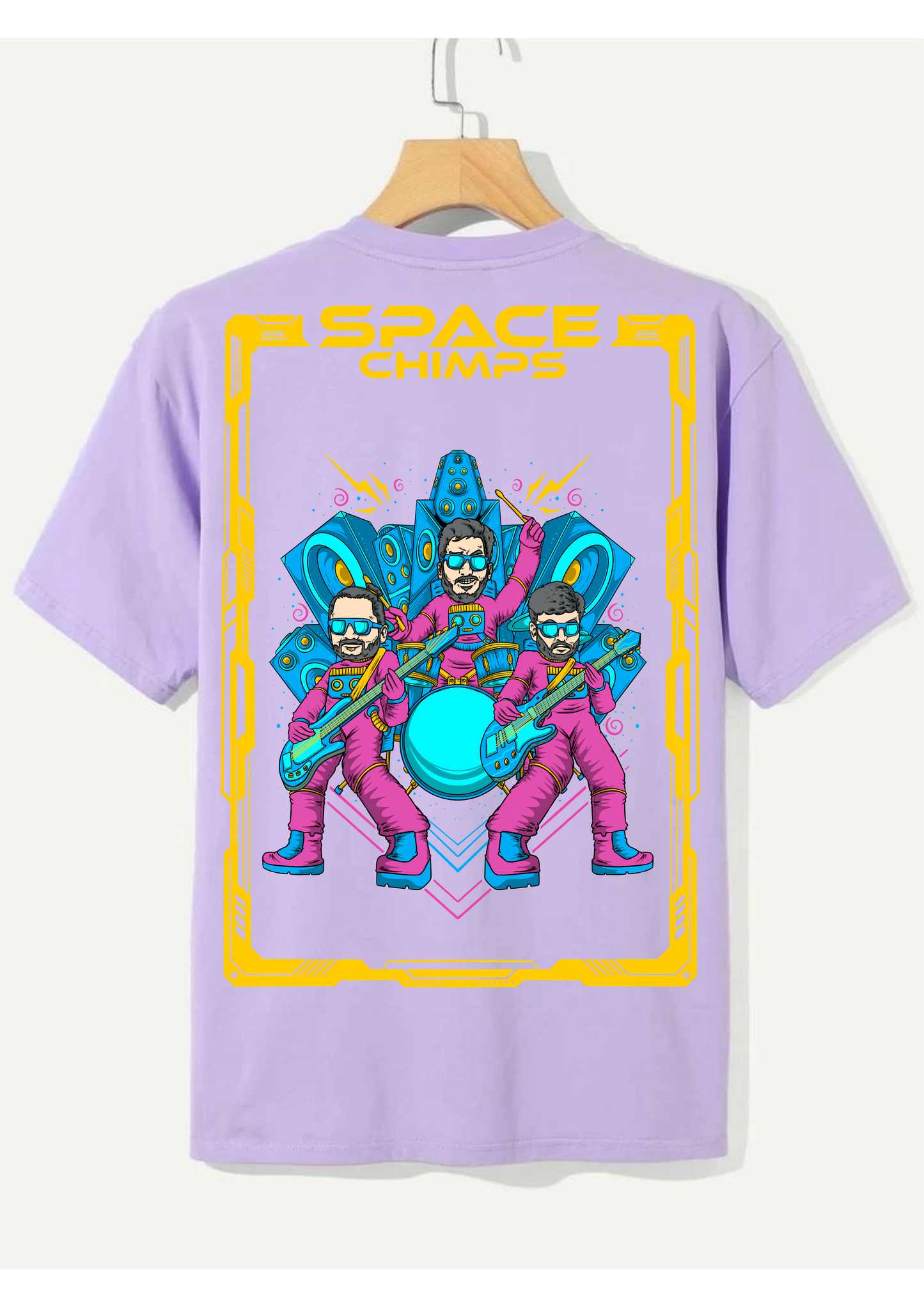 Space Chimps Oversized T-Shirt
