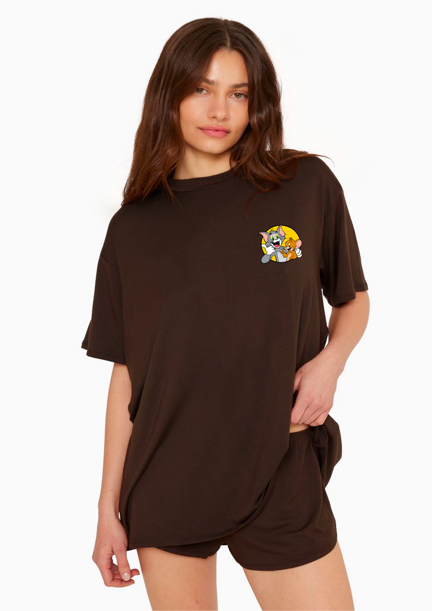 Tom and Jerry Oversized T-Shirt