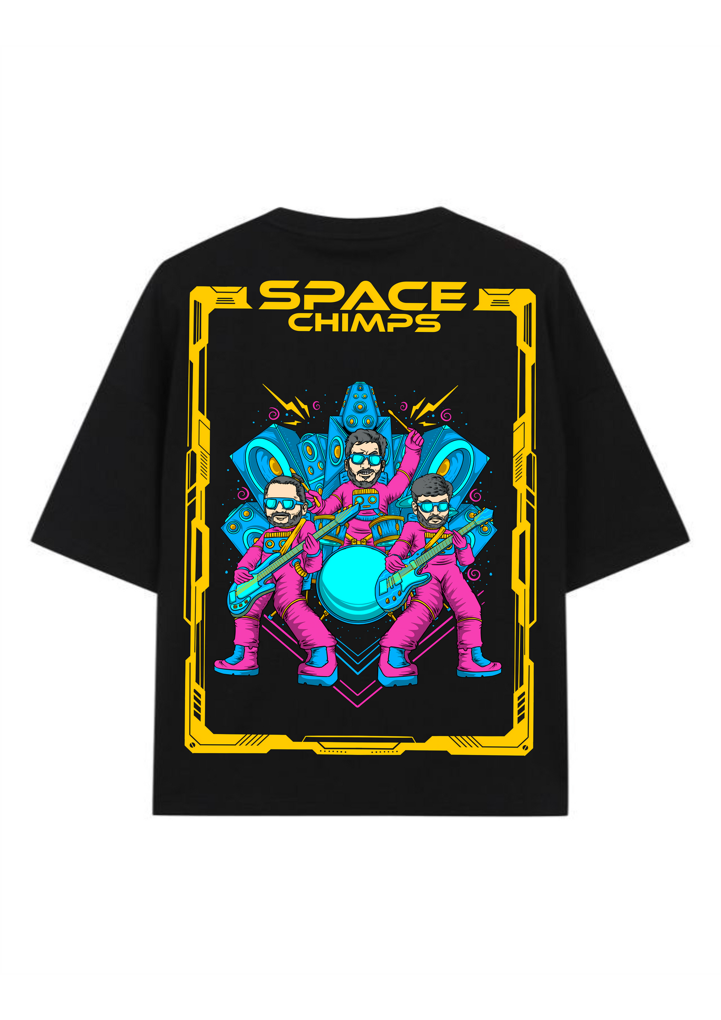 Space Chimps Oversized T-Shirt
