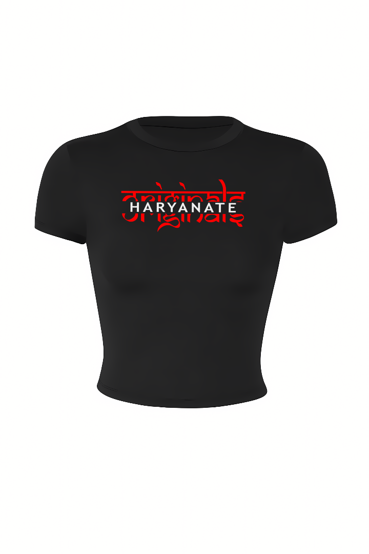 HaryanaTe Classic Crop Top