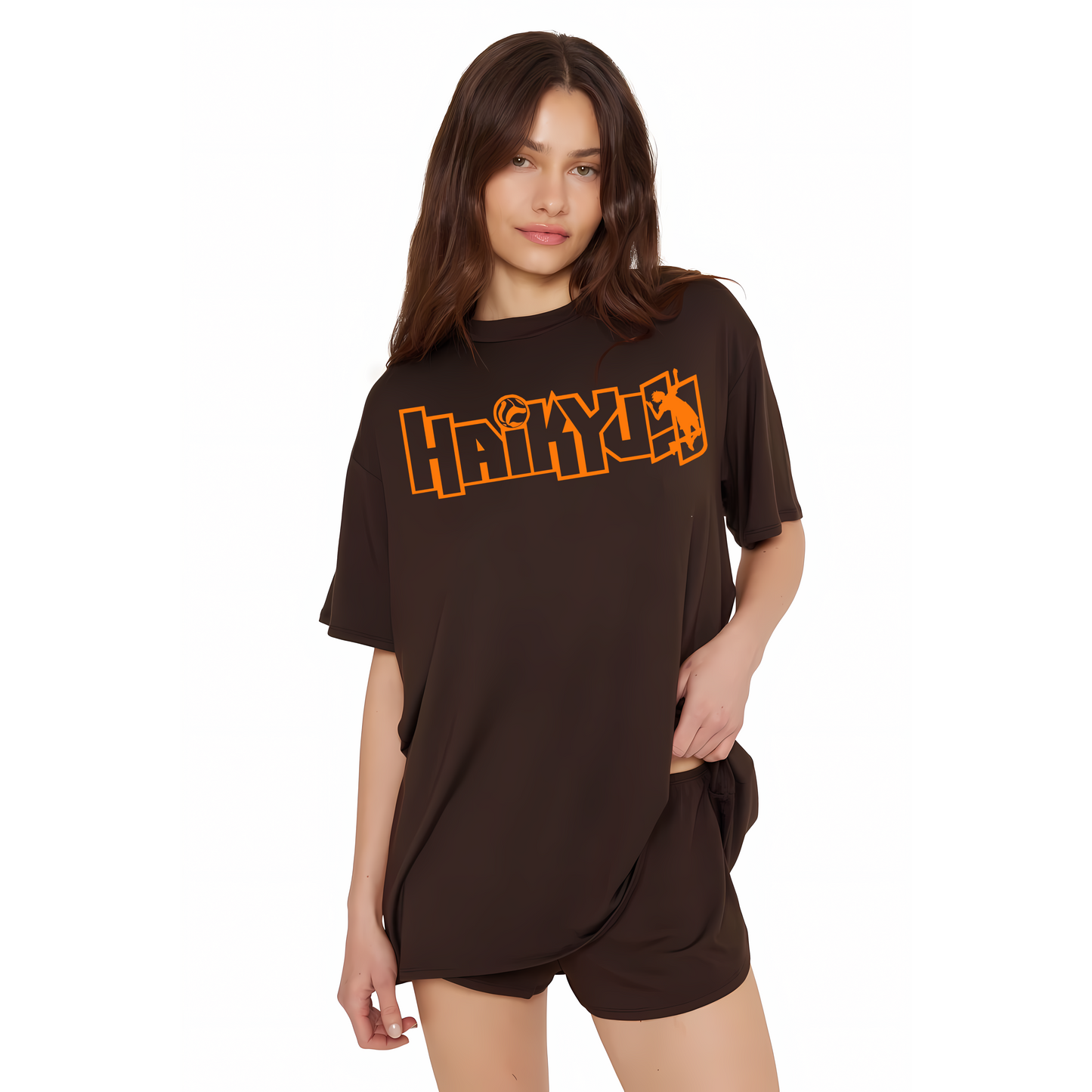 Haikyuu Dumpster Battle Oversized T-Shirt