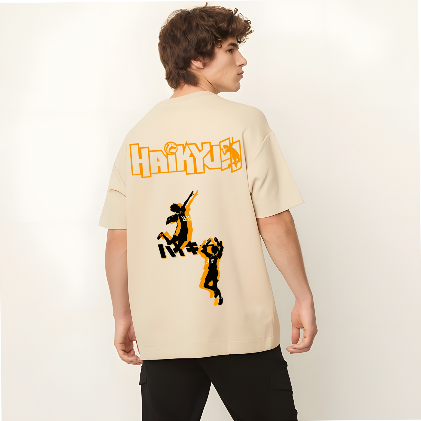 Haikyuu Dumpster Battle Oversized T-Shirt