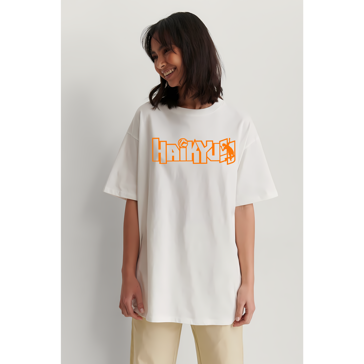 Haikyuu Dumpster Battle Oversized T-Shirt