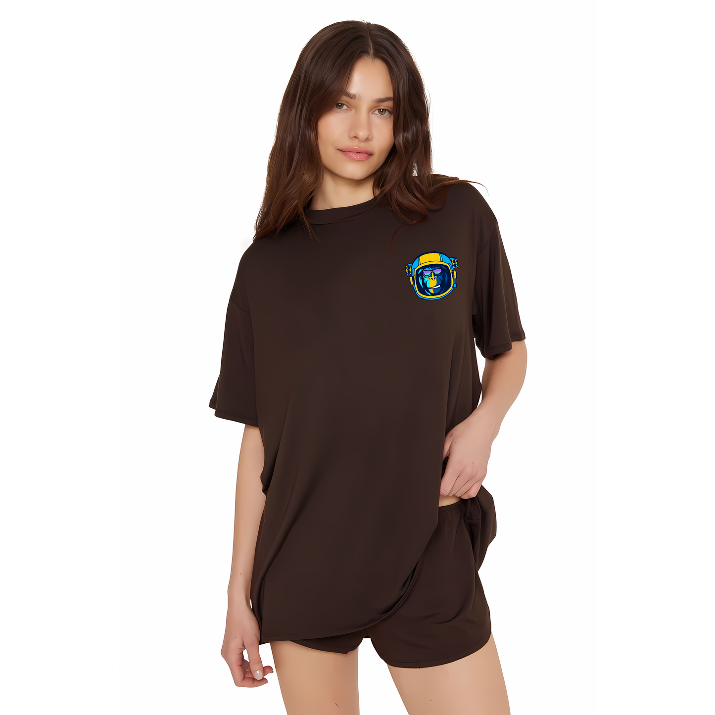 Space Chimps Oversized T-Shirt