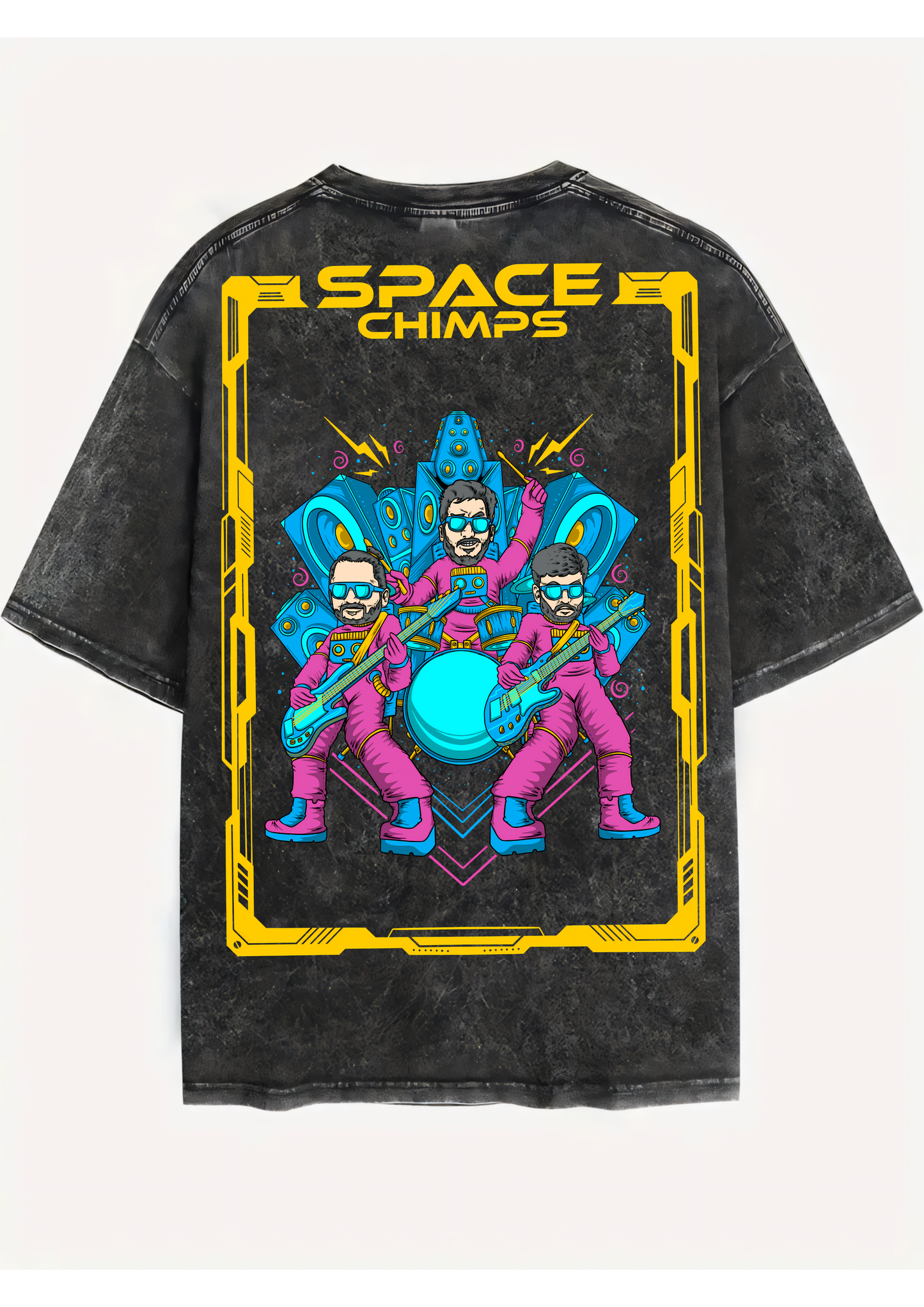 Space Chimps Oversized T-Shirt