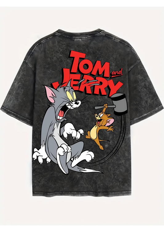 Tom and Jerry Oversized T-Shirt