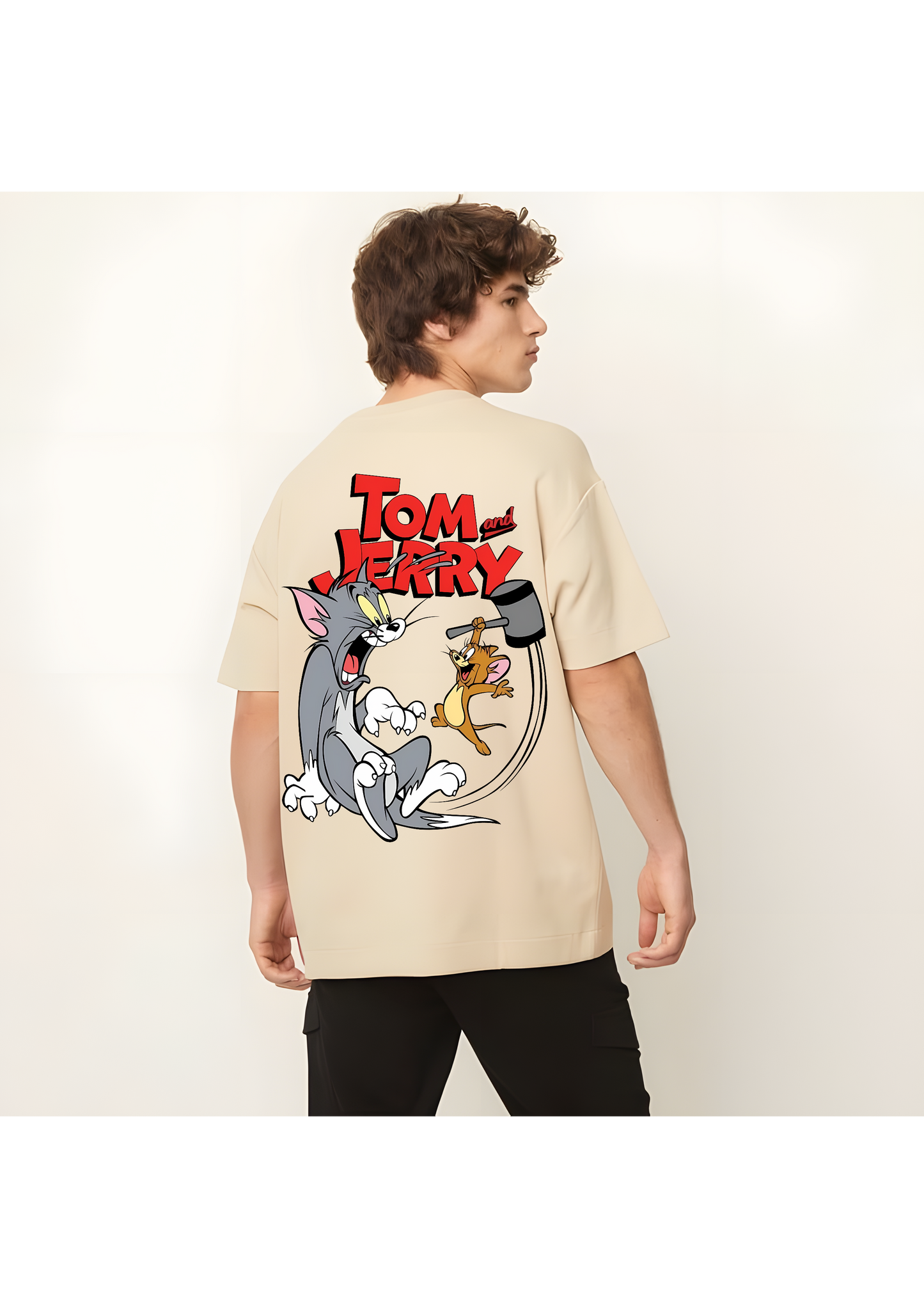 Tom and Jerry Oversized T-Shirt