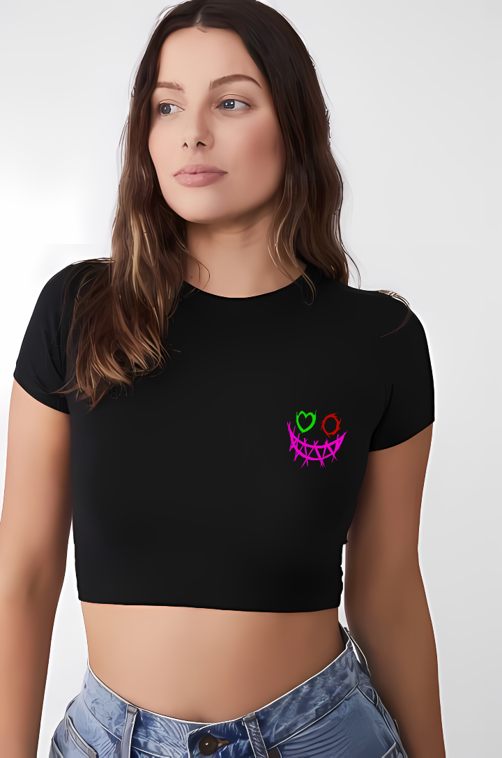 The Joker Crop Top
