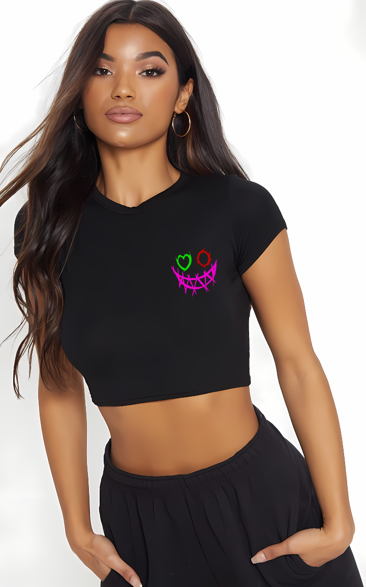 The Joker Crop Top